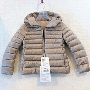 FREEDOMDAY Panama Sand Puffer Jacket Hooded Full Zip Pockets Women’s 8